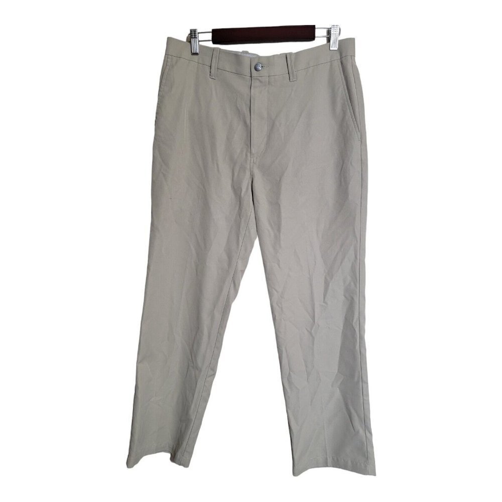 Callaway Pants Mens 34x30 Beige Golf Performance Stretch Straight Chino